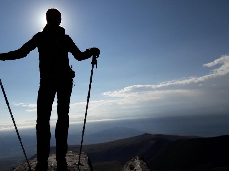 Climbing the highest point of modern Armenia - Aragats