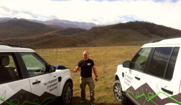 Jeeping in the mountains