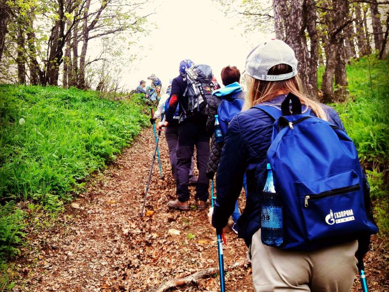 Climbing to the top of Mount Tsaghkunyats