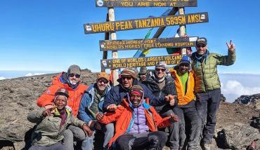 Climbing Kilimanjaro - the highest mountain in Africa, flavored with an African Safari