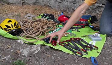 Climbing equipment rental